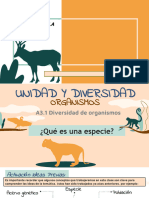 Diversidad de Los Organismos