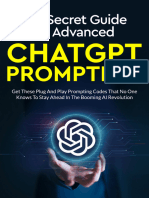 The Secret Guide For Advanced ChatGPT Prompting