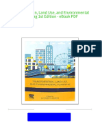 Transportation, Land Use, and Environmental Planning 1St Edition - Ebook PDF