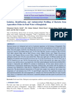 Isolation Identification and Antimicrobi