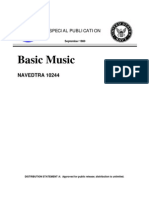 US Navy Course NAVEDTRA 10244 - Basic Music