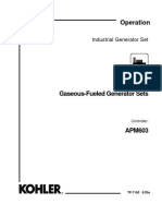 Kohler Gas Genset Controller APM603 Operation Manual