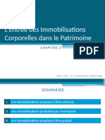 Chapitre 2 - LEntrée Des Immobilisations Corporelles Dans Le Patrimoine