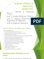 Module NSM1241 Atomic Theory