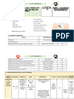 Plan de Trabajo Del Municipio Escolar 2024-2025