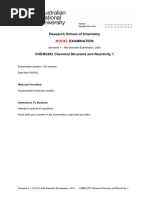 CHEM2202 MODEL Midsem Exam 2024