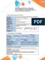 Guía de Actividades y Rúbrica de Evaluación - Proyecto Final - Idea de Negocio Disruptiva