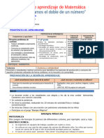 Encontramos El Doble de Un Numero - Matematica