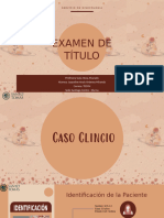 Examen de Titulo