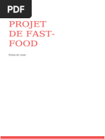 Projet de Fast Food 2019