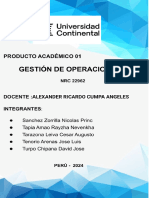 Pa01 - Gestion de Operaciones