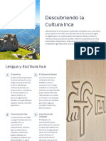 Descubriendo La Cultura Inca