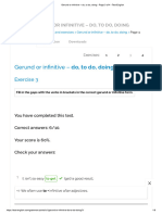 Gerund or Infinitive - Do, To Do, Doing - Page 3 of 4 - Test-English