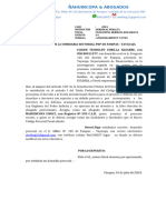 Apersonamiento A La Comisaria PNP Pampas Del Señor Cliden Corilla