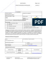 Investigación Página 1 de 3 F - IN - 02 Proyecto Semillero de Investigación Versión 5.0