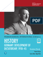 Pearson Edexcel International GCSE (9-1) History Germany - Development of Dictatorship, 1918â 45 Student Book Å Ç Å Ç È