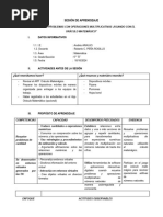 6° - SESIÓN-DE-APRENDIZAJE Matematica