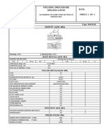 Piping WPS 6010-7018