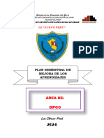 Plan de Mejora DPCC 2024