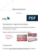 Bioimpresión 3D Sesión 9 Biorreactores