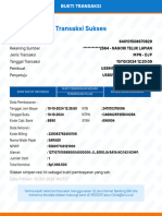 Transaksi Sukses: ID Transaksi Rekening Sumber Jenis Transaksi Tanggal Transaksi Pembuat Penyetuju