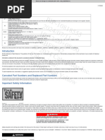 Reuse and Salvage For Crankshafts (0674, 0679, 1202) (SEBF8042-61)