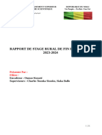 Rapport Stage Kolèbougou 2024