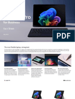 MSFT Microsoft Surface Pro 11th Edition Fact Sheet