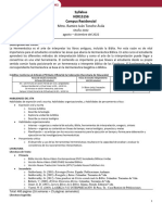 Syllabus HER15156 Otoño 2022