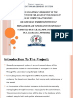 LUCKY KUMAR JAISWAL Project-Presentation-Report-on-Student-Management-System