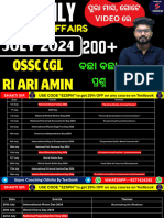 July 2024 Monthly Current Affairs by Supercoaching Odisha