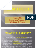 Elasticity Report