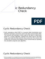 Cyclic Redundancy Check