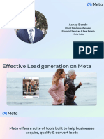 Effective Lead Generation On Meta - Ashay