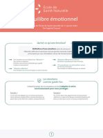 Fiche Equilibre Emotionnel