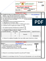 Examen Blanc 8 - S2 3éme AC FR