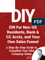 DIY EIN For Non-US Residents - Bank & CC Accts - and Your Own Sales Funnel