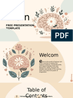 Brain PPT Template by EaTemp