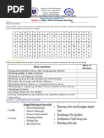 WS - Health Week 1