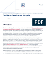 Qualifying Examination Blueprint - PEBC