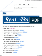 Study and Theory About Real Transformer