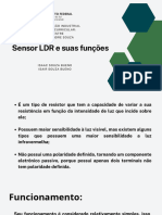 Sensor LDR e Suas Funções