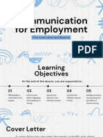 Communication For Employment