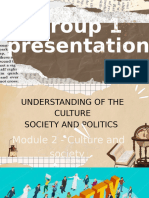 Group 1 Module 2 Culture and Society