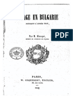 VOYAGE EN BULGARIE 1841 25 Pages