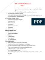 G3752 - TQM - Unit 2 Notes