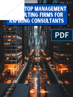 List of Top Firms For Aspiring Consultants 1725522994