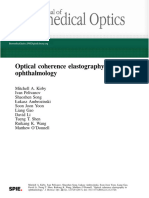 Optical Coherence Elastography in Ophthalmology