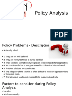 Policy Cycle