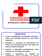 Reanimação Cardio Pulmonar